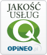 Jakośc usług - Opineo.pl